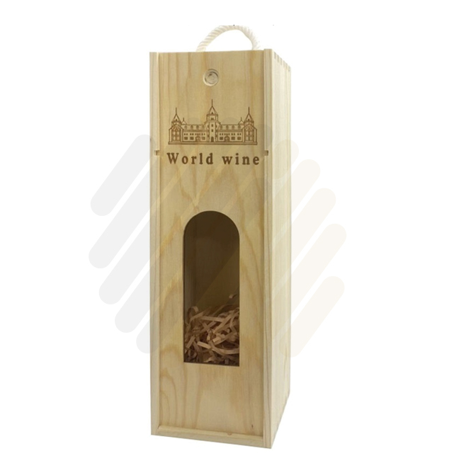 Hộp rượu gỗ W012